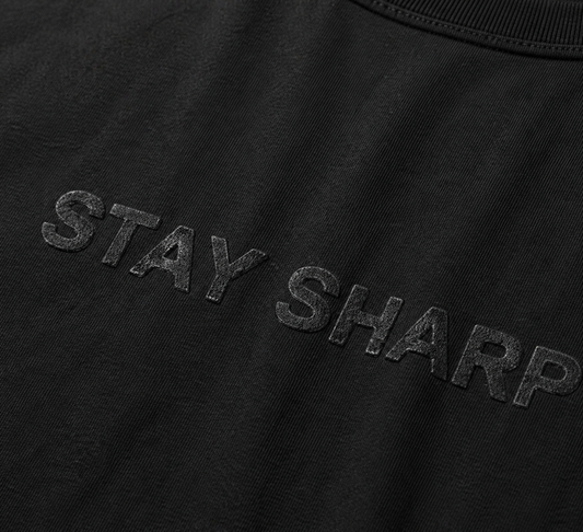 Stay Sharp – Oversized T-Shirt | 220 GSM Premium Cotton