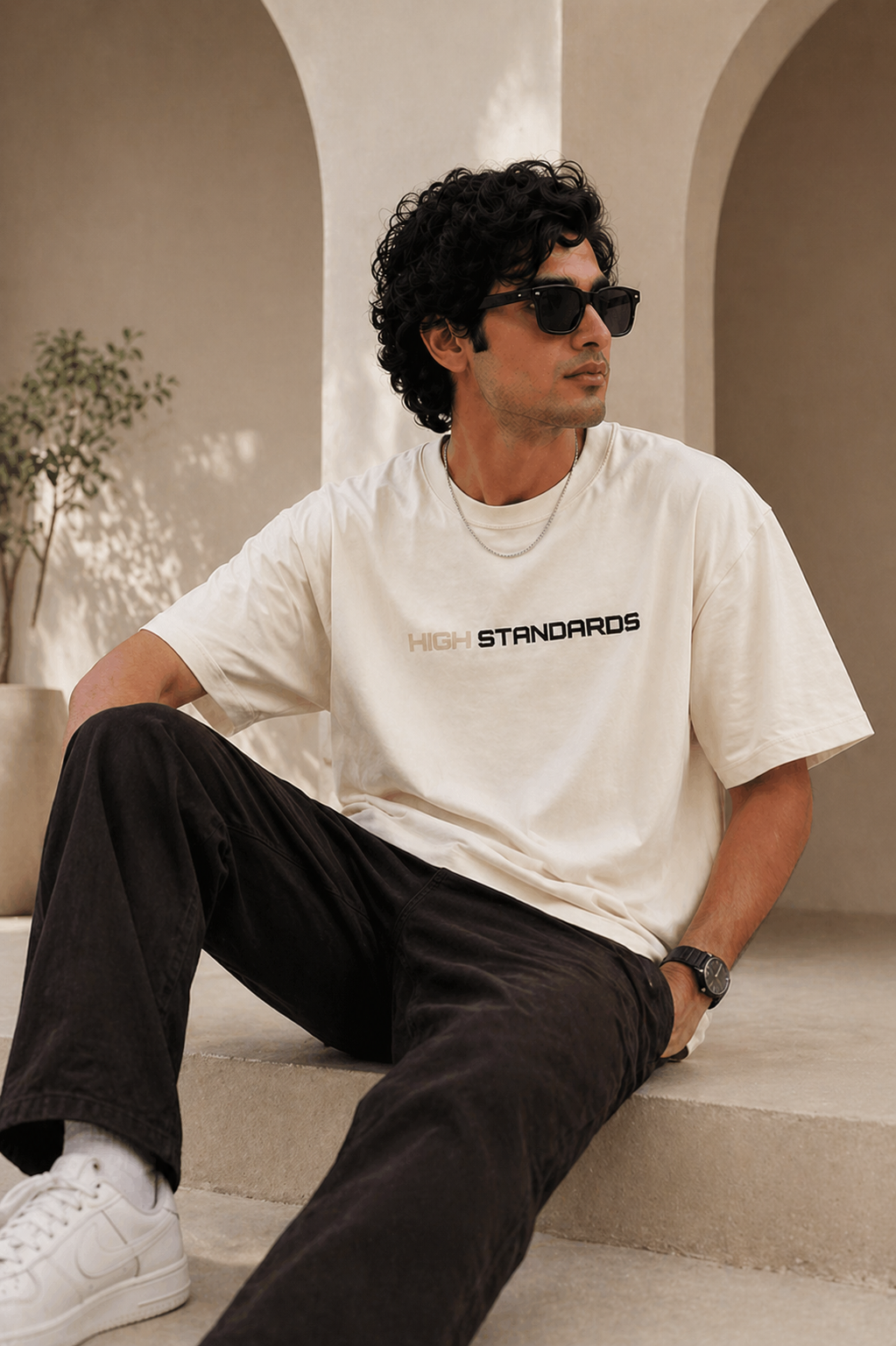 High Standards – Oversized T-Shirt | 220 GSM Premium Cotton