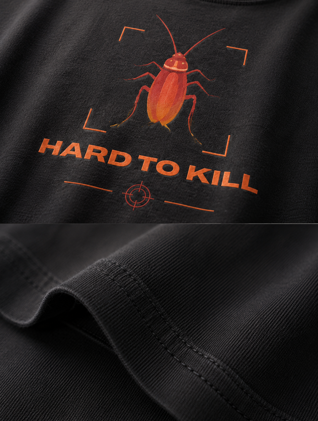 Hard To Kill - Premium Oversized Tshirt | 220GSM Pure Cotton