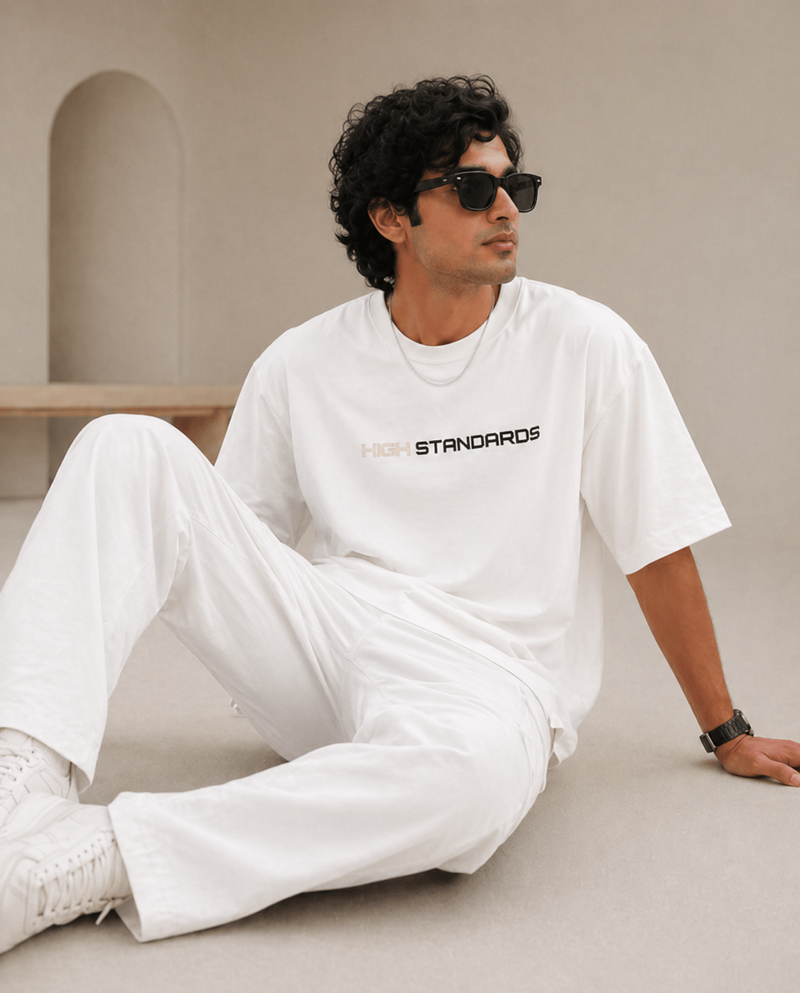 High Standards – Oversized T-Shirt | 220 GSM Premium Cotton