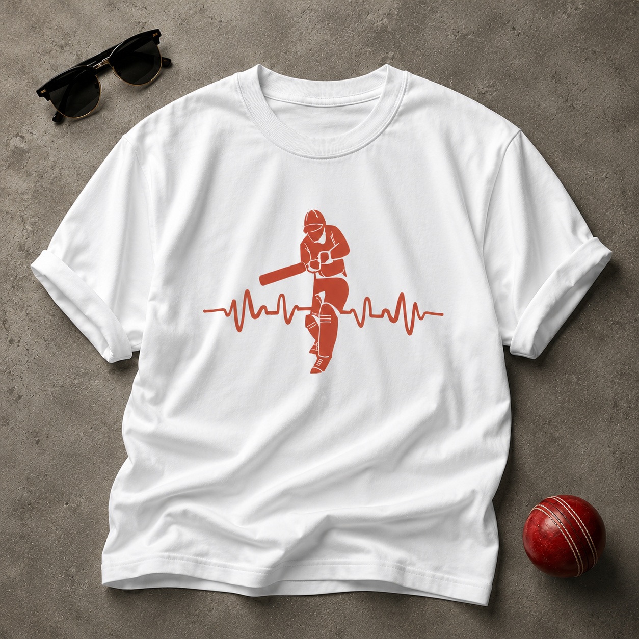 Cricket Beats - Oversized T-Shirt | 220 GSM Premium Cotton