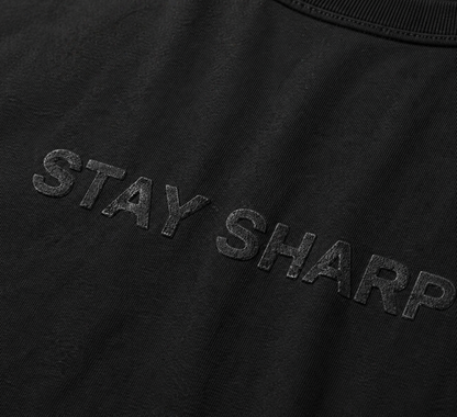 Stay Sharp – Oversized T-Shirt | 220 GSM Premium Cotton