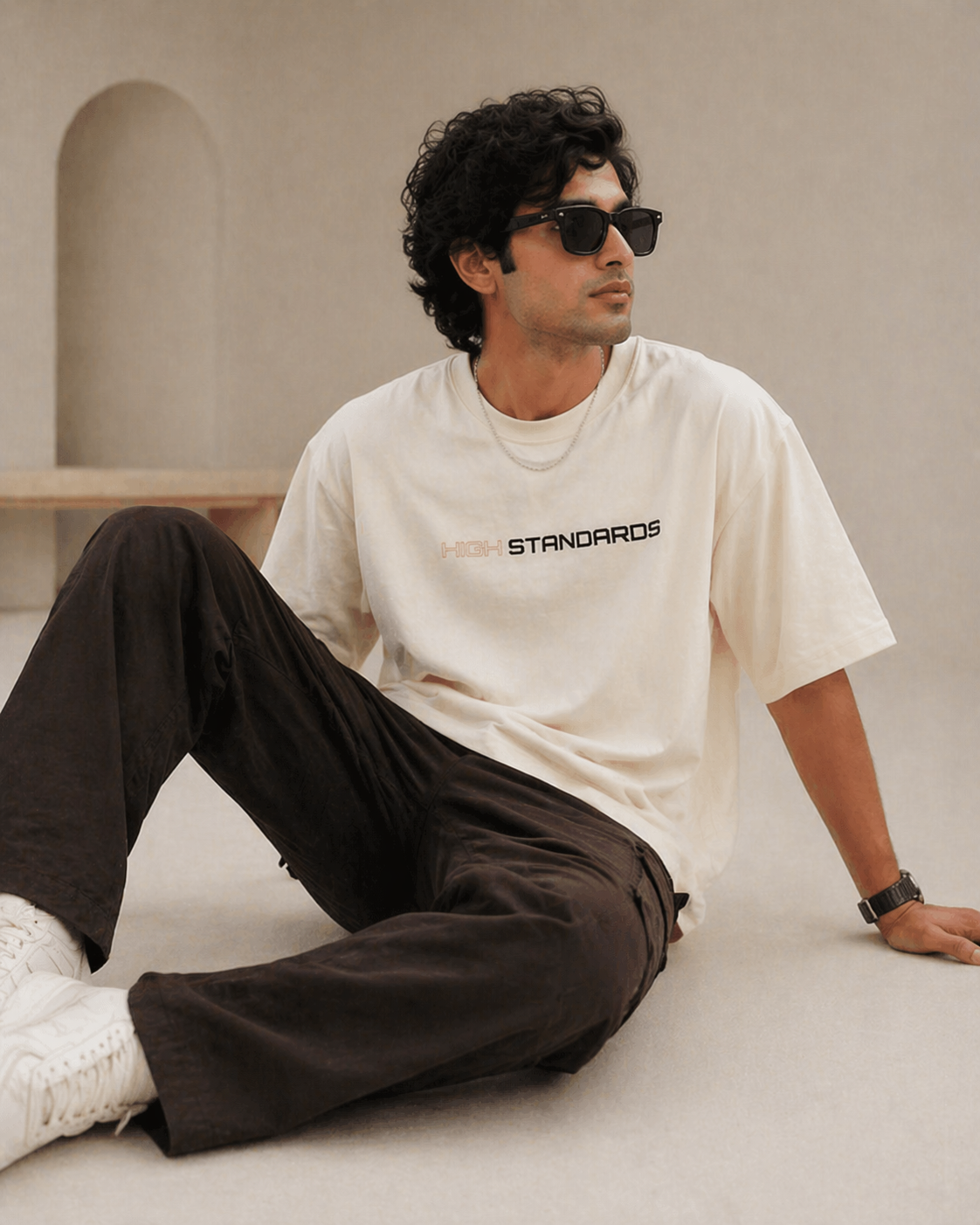 High Standards – Oversized T-Shirt | 220 GSM Premium Cotton