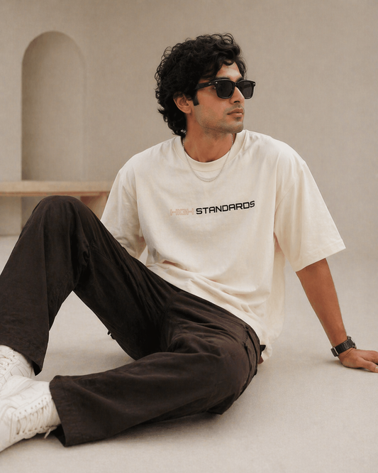 High Standards – Oversized T-Shirt | 220 GSM Premium Cotton