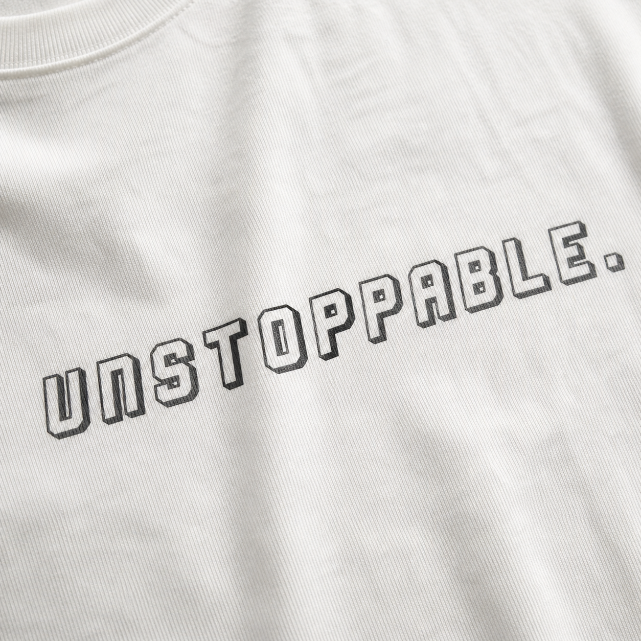 Unstoppable – Oversized T-Shirt | 220 GSM Premium Cotton
