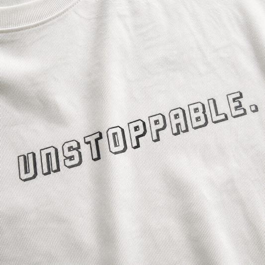 Unstoppable – Oversized T-Shirt | 220 GSM Premium Cotton