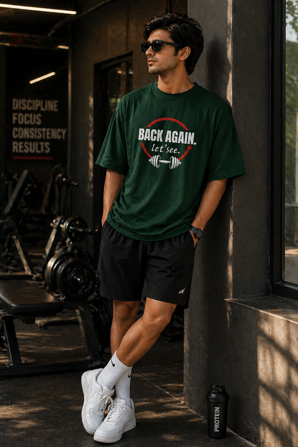 Back Again Let’s See – Oversized T-Shirt | 220 GSM Premium Cotton