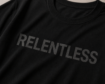 Relentless – Oversized T-Shirt | 220 GSM Premium Cotton