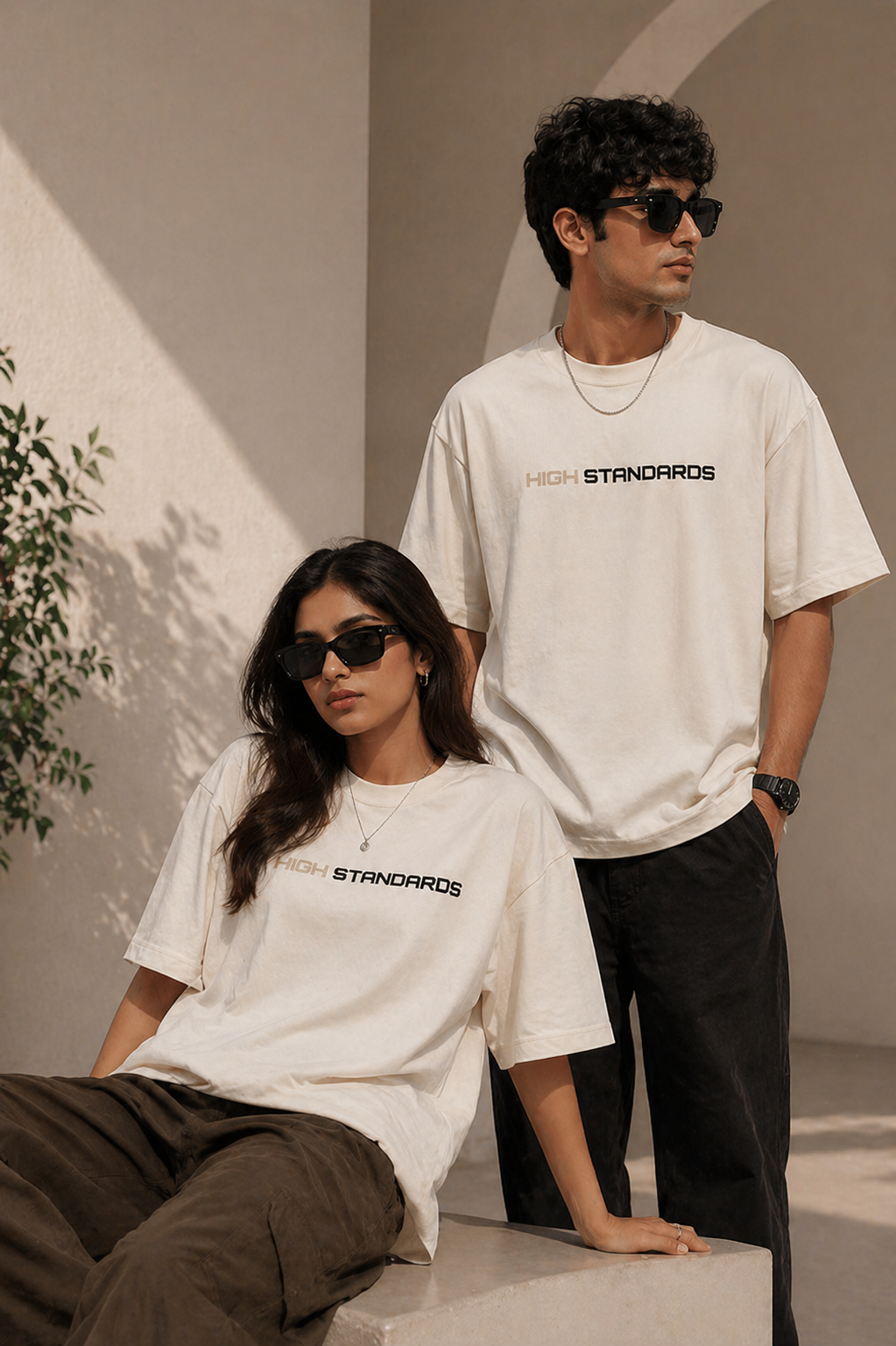 High Standards – Oversized T-Shirt | 220 GSM Premium Cotton