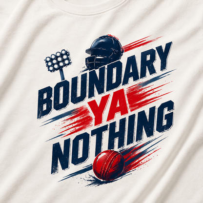 Boundary Ya Nothing – Oversized T-Shirt | 220 GSM Premium Cotton