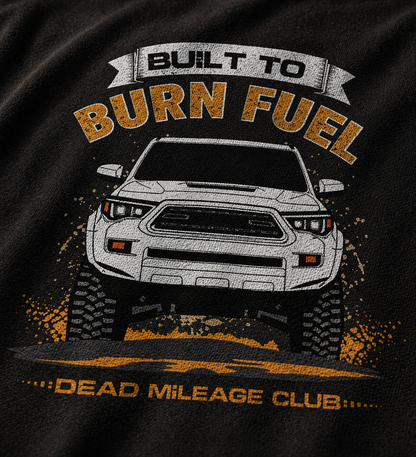 Built To Burn Fuel – Oversized T-Shirt | 240 GSM Premium Cotton