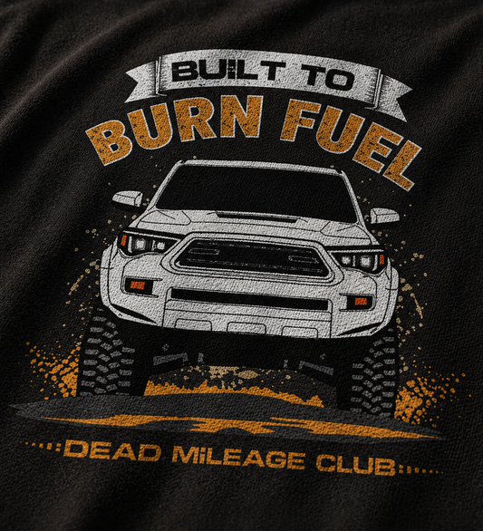 Built To Burn Fuel – Oversized T-Shirt | 240 GSM Premium Cotton