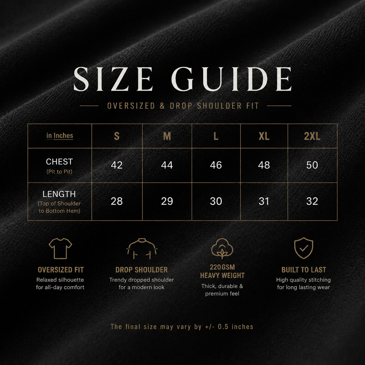 Secular Socialist – Oversized T-Shirt | 220 GSM Premium Cotton