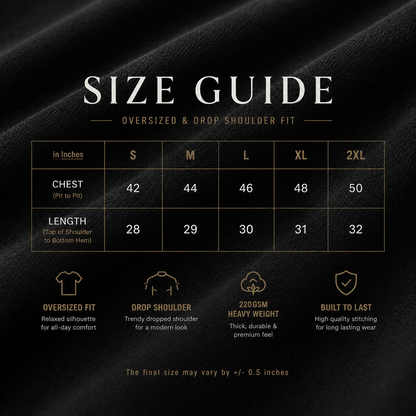 Secular Socialist – Oversized T-Shirt | 220 GSM Premium Cotton