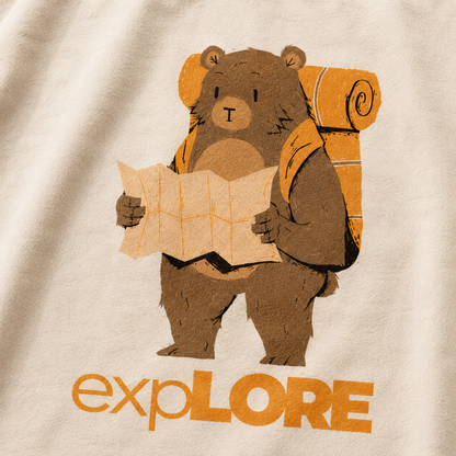 Explore – Unisex Oversized Premium Cotton T-Shirt