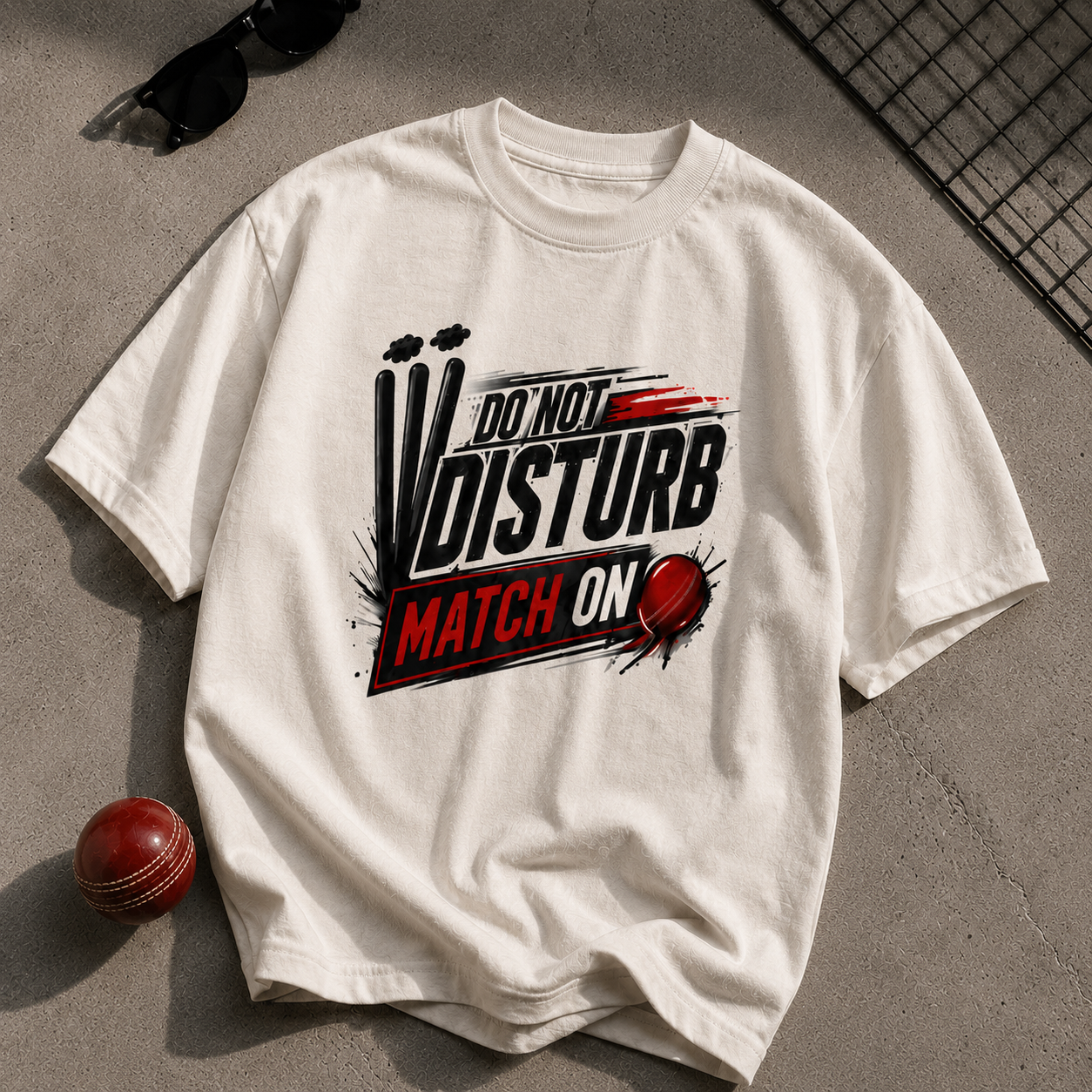 Match On – Oversized T-Shirt | 220 GSM Premium Cotton