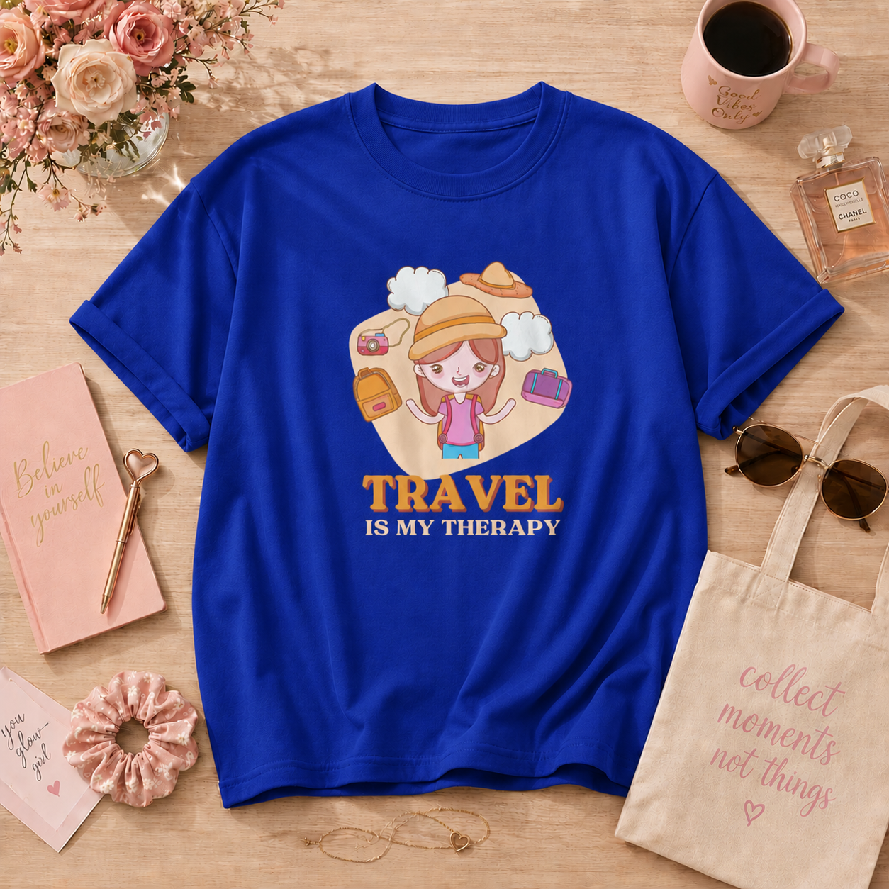 Travel Therapy – Oversized T-Shirt | 220GSM