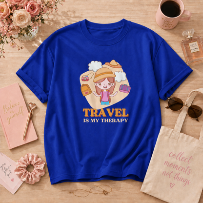 Travel Therapy – Oversized T-Shirt | 220GSM