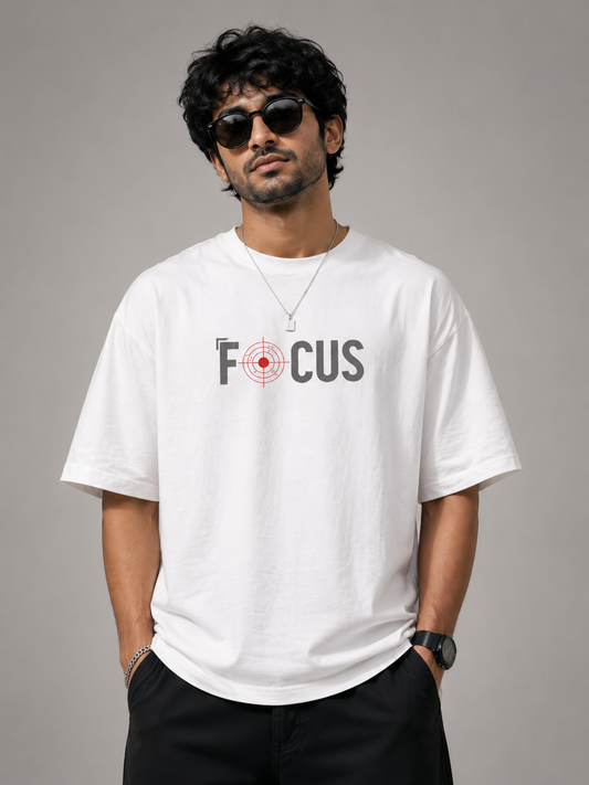 Focus – Oversized T-Shirt | 220 GSM