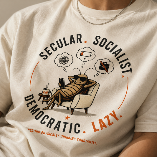 Secular Socialist – Oversized T-Shirt | 220 GSM Premium Cotton